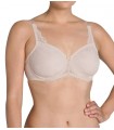 Triumph Contouring Sensation Minimizer Minimizer Bra without Padding Underwire Beige