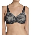 Triumph Contouring Sensation Minimizer Minimizer Bra without Padding Underwire Black